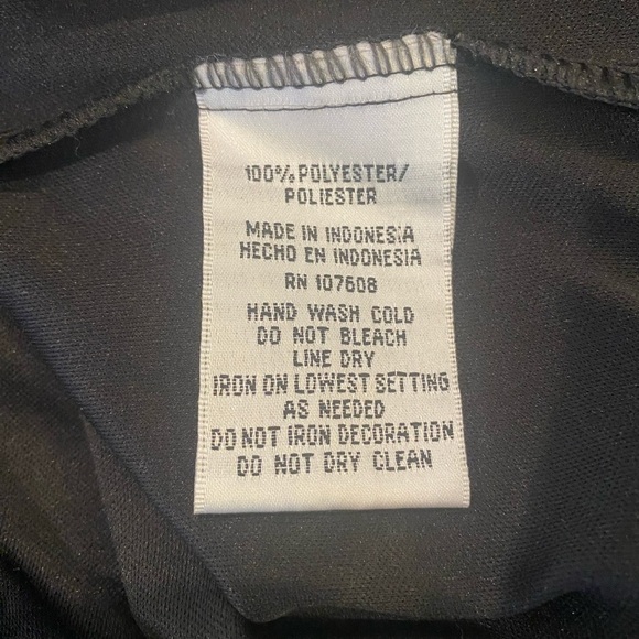 Madison Leigh women's plus size 16 sleeveless beaded black midi dress asymmetric - Picture 8 of 8